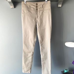 Taupe Capri pants